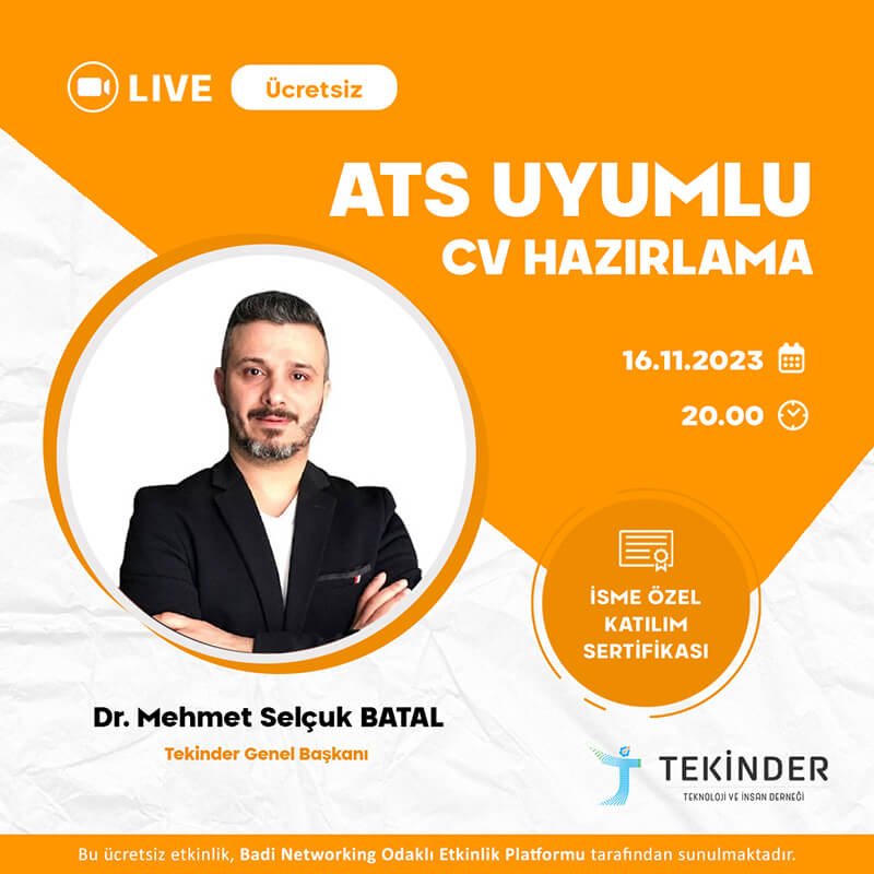 BADİ ATS Uyumlu CV Semineri