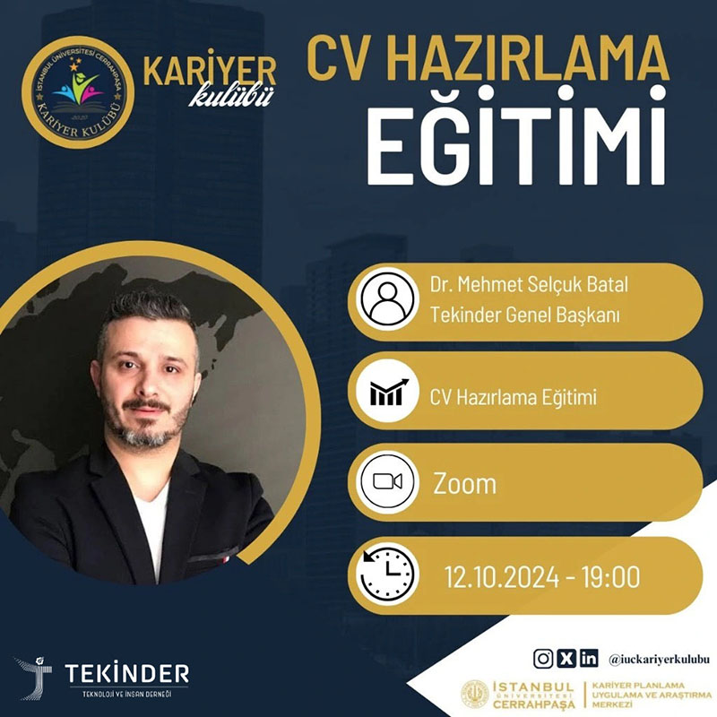 İÜC Etkili CV Hazırlama Semineri