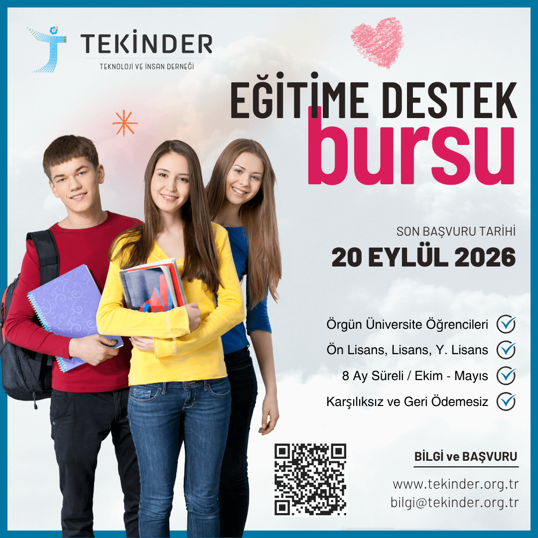 Tekinder 2026 Burs Başvuru